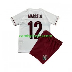 Camisolas de futebol Fluminense Marcelo 12 Criança Equipamento Alternativa 2023/24 Manga Curta